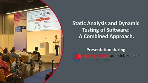 Presentation: Combining Static Analysis and Dynamic Testing - The Key to Efficient Software Quality Assurance