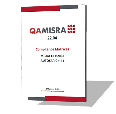 C and C++ software testing white paper image newQA-MISRA Compliance Matrices for MISRA C++2008 & AUTOSAR C++14 (2)